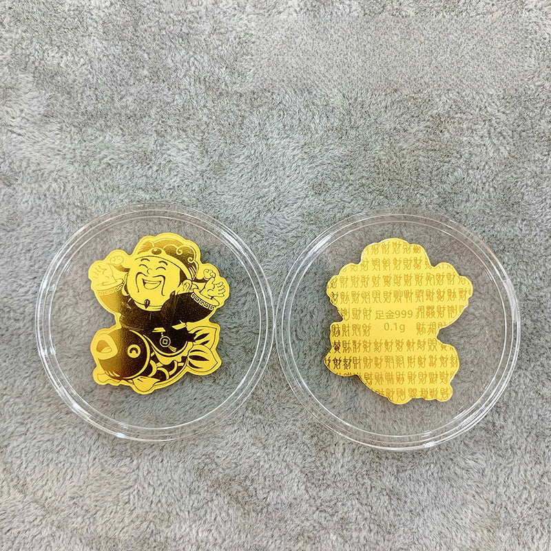 祝福迷你足金手机贴 足金999 G50328