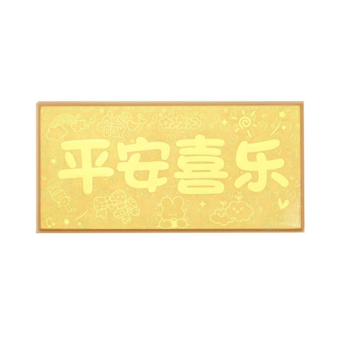 寓意金钞 足金999 G50502