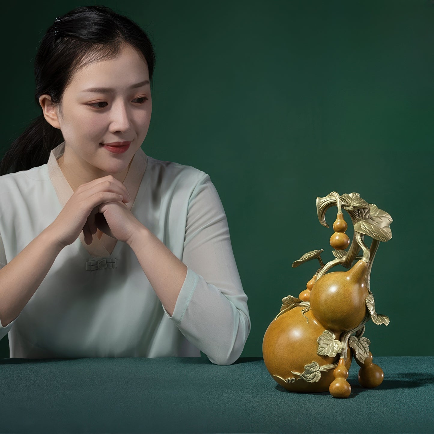 福禄满堂 黄铜 C50327