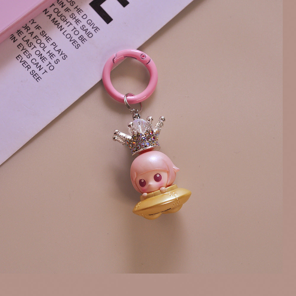 泡泡玛特坐姿挂件 O50305