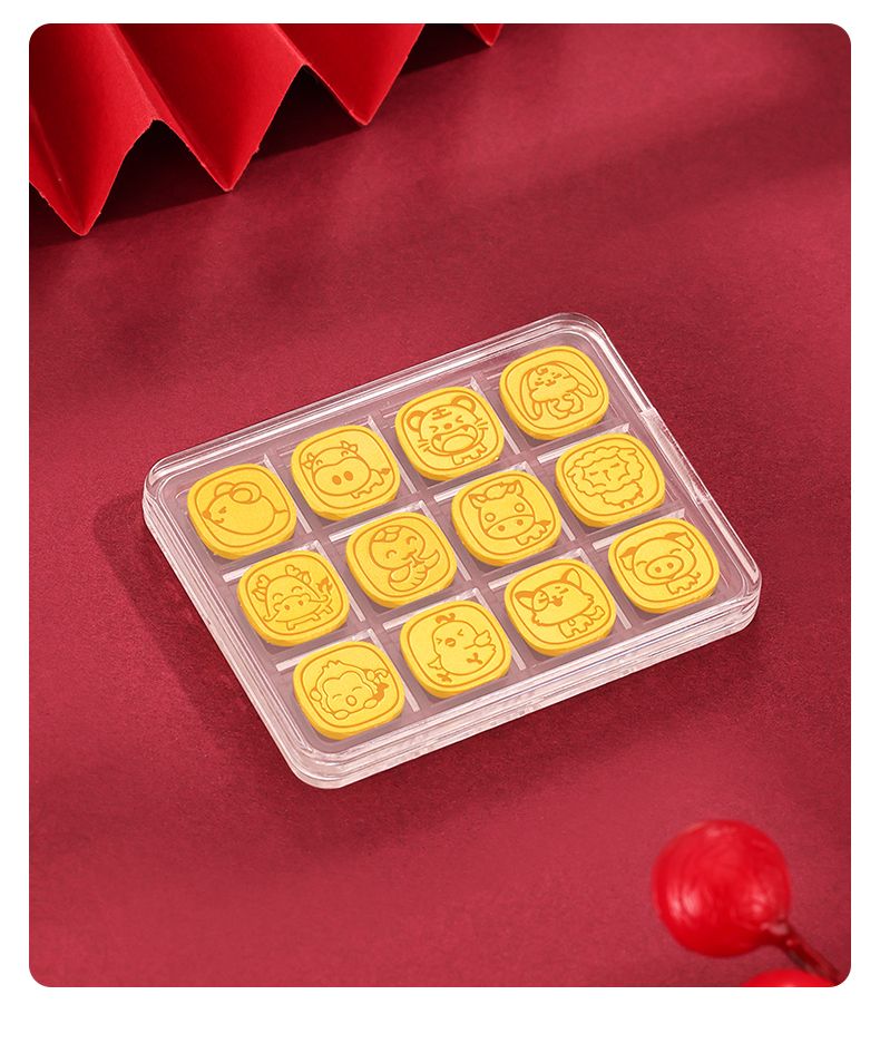 黄金十二生肖摆饰(12克) 足金999 G50311