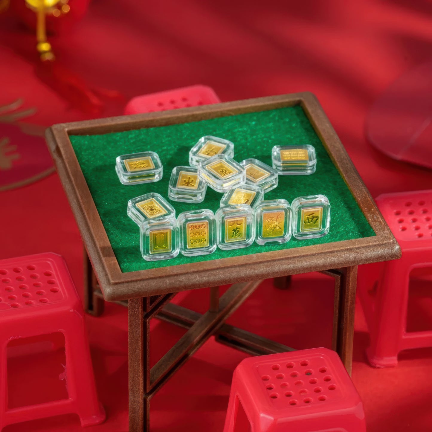 麻将黄金 万足金9999 G50308