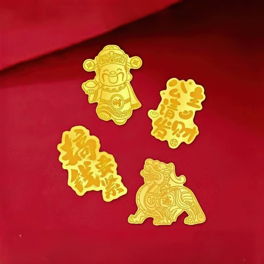 足金手机贴 足金999 G50401