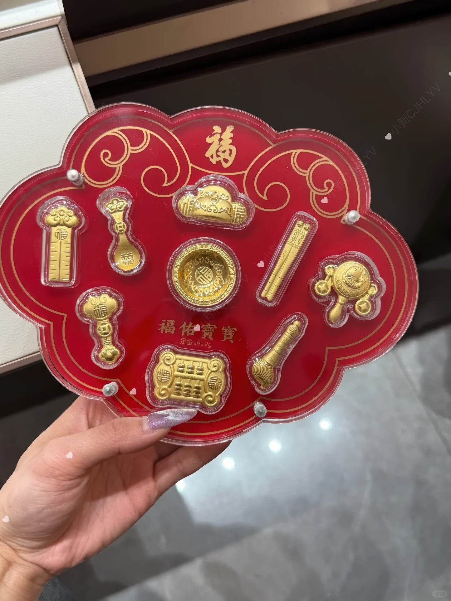 足金福佑宝宝 18K G50337