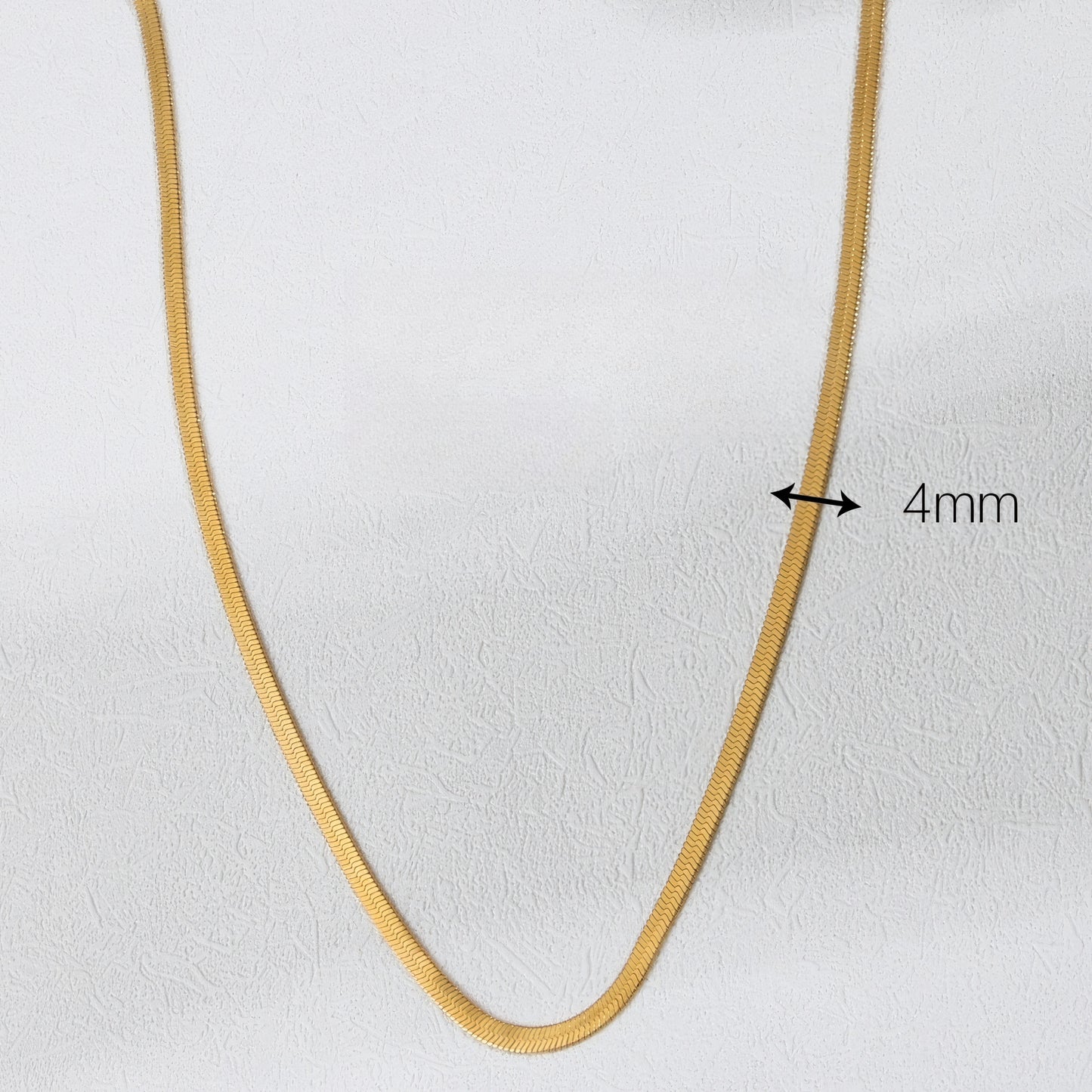 黄金素链 18K G50332